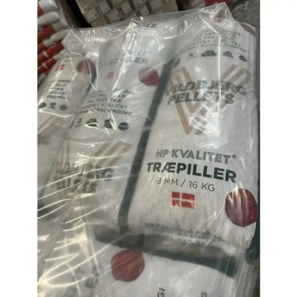 1 pl. 8mm vildbjerg hp premium træpiller 896 kg