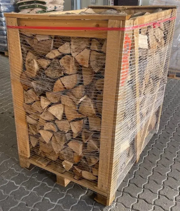 ½ palle ovntørret bøgebrænde 1,0m3