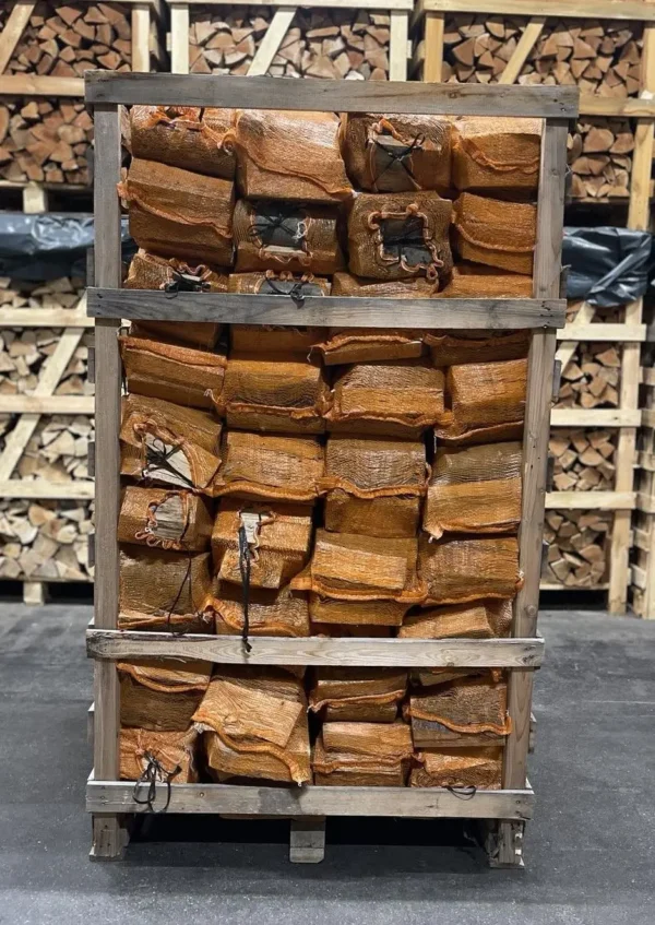 58 sække ovntørret bøgebrænde