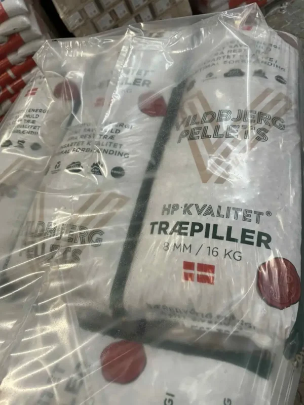 1 pl. 8mm vildbjerg hp premium træpiller 896 kg