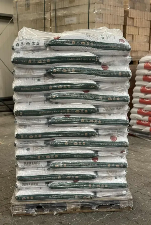 1 pl. 8mm vildbjerg hp premium træpiller 896 kg