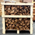 ½ palle ovntørret egebrænde 1,0 m3