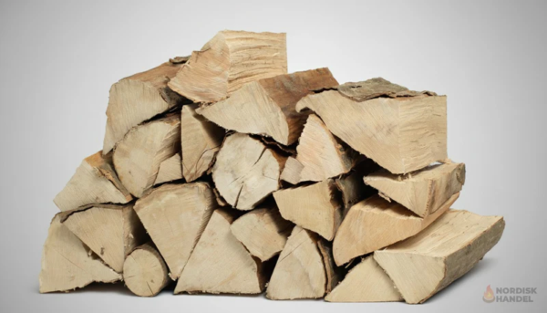 ovntørret avnbøg i sække 1,8m3 brændetårn